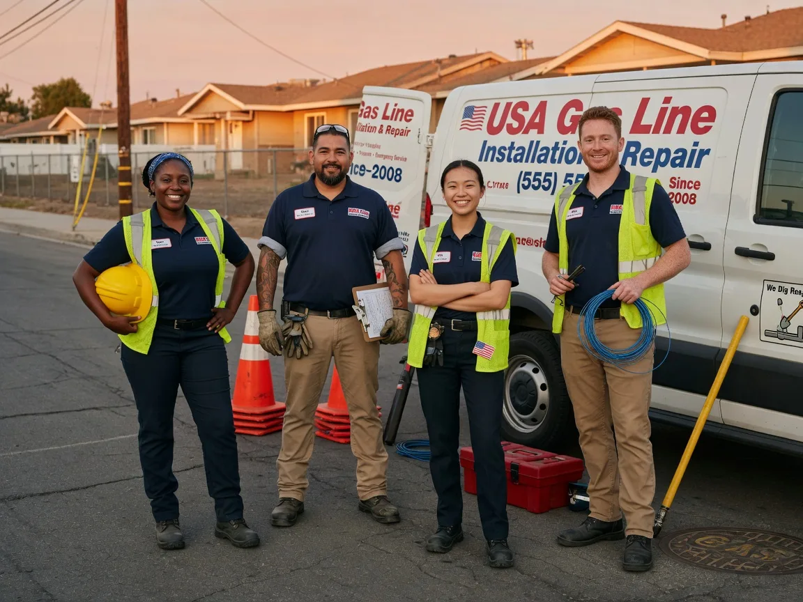 Gas Line Installation company in Ludell, KS